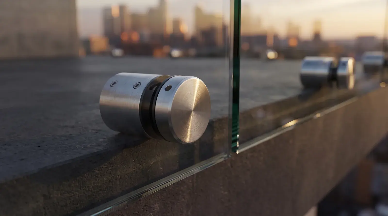 Glass standoffs for railings: what IBC, IRC and ASTM E2353 actually require in 2026