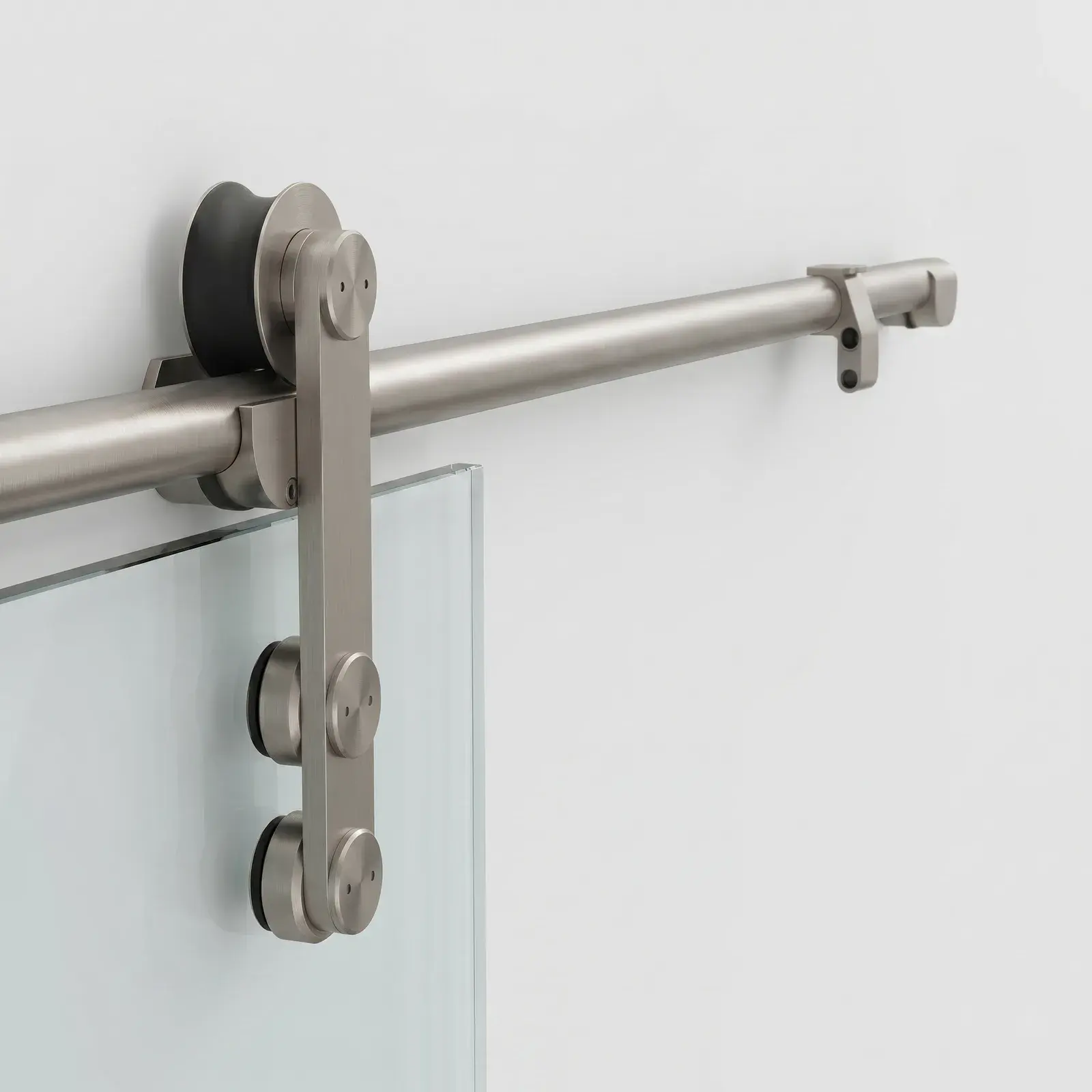 Barn Door System - Wall to Glass