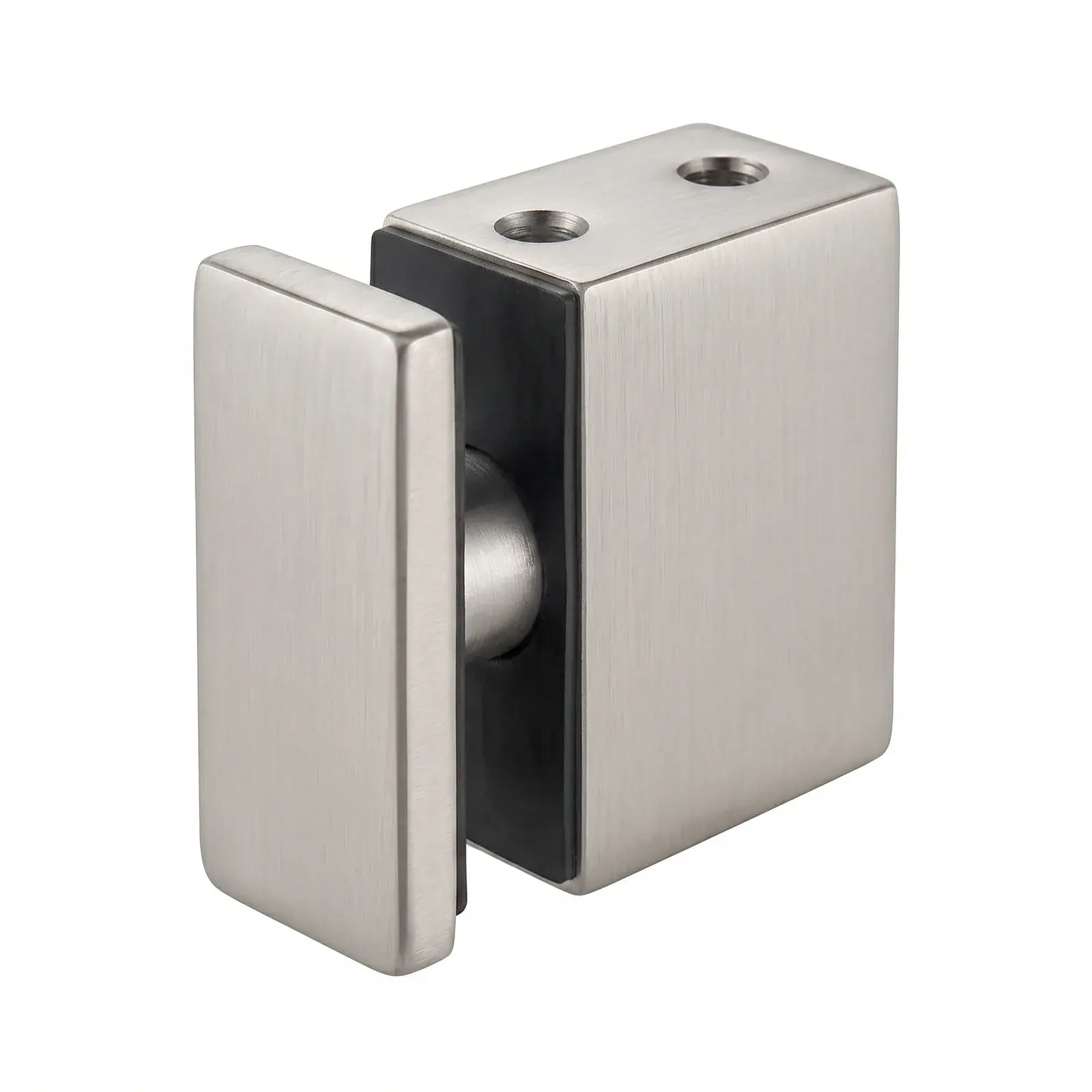 Square Track-to-Glass Connector 90 Degree