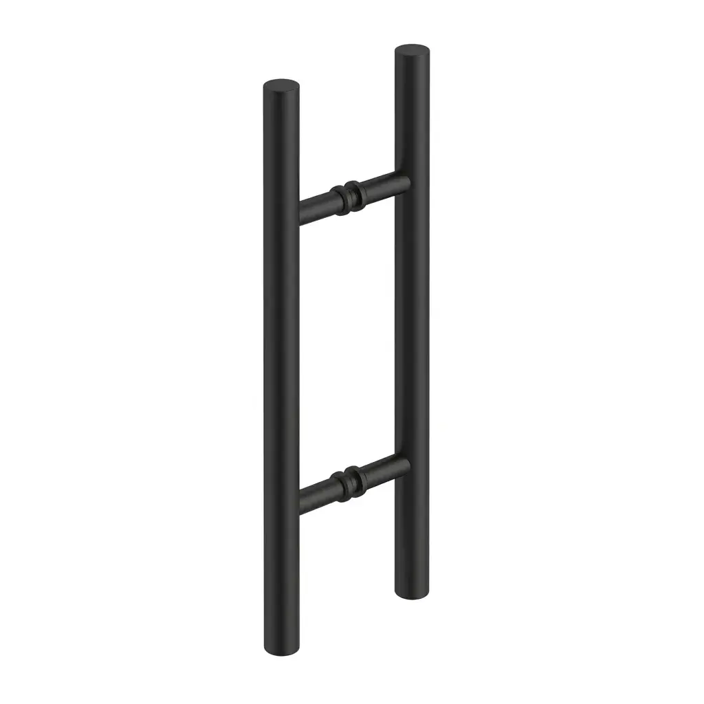24" Round Ladder Pull With 12" Center to Center Posts