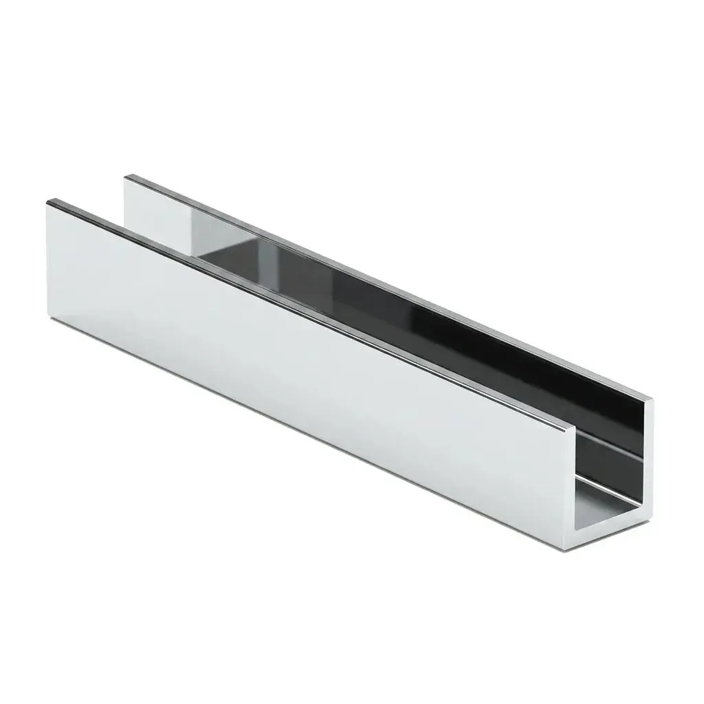 Aluminum U-Channel 3/8” - 96” Length