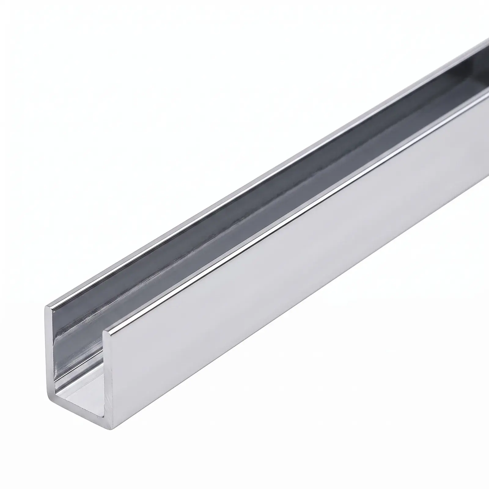 Aluminum U-Channel 1/2” - 96” Length