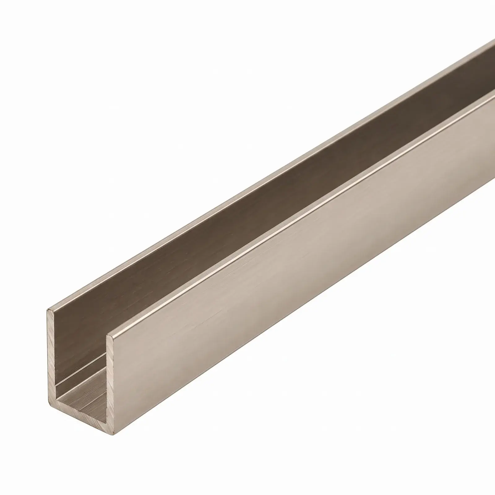 Aluminum U-Channel 1/2” - 96” Length — photo 2 of 6