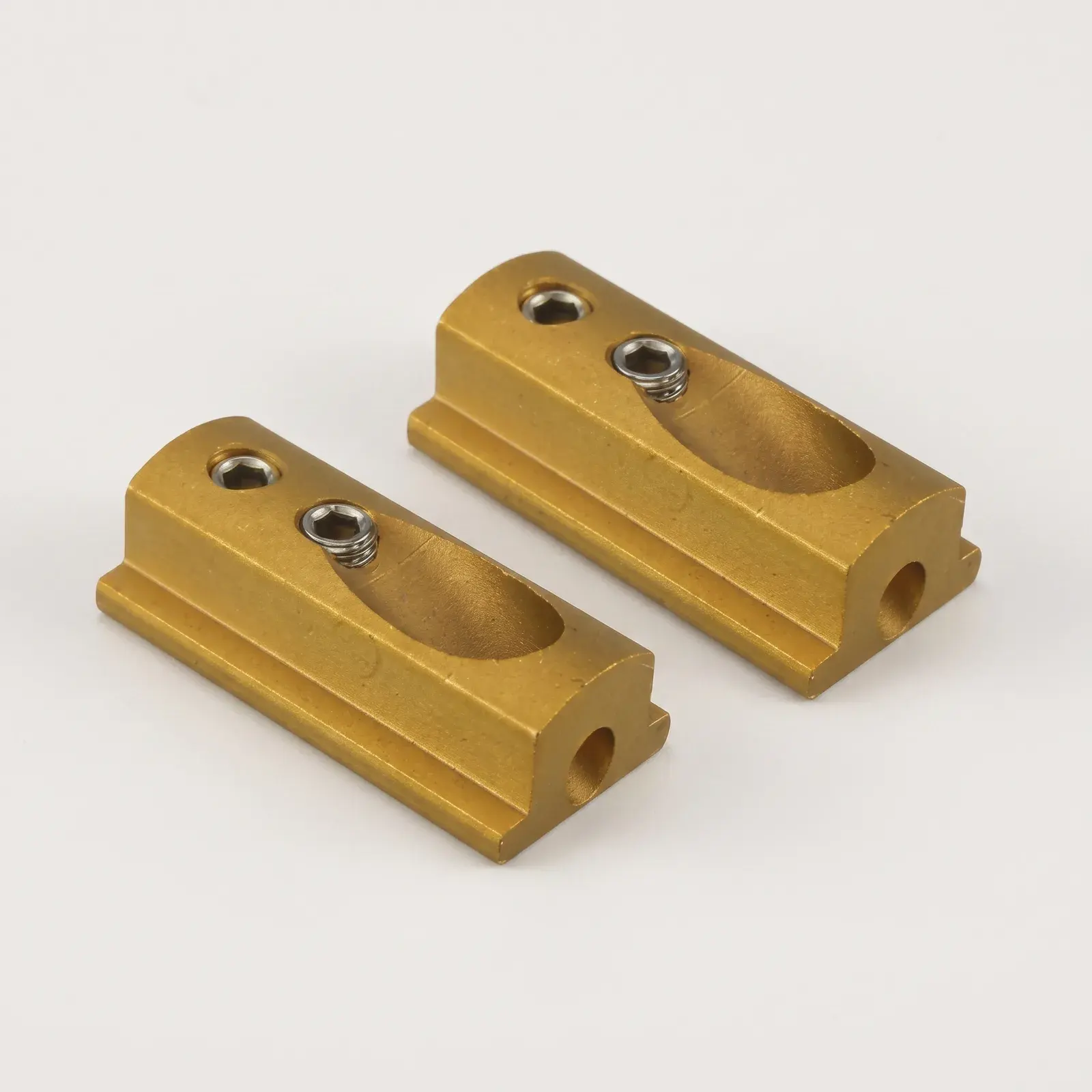 Brass Wall Mounting Brackets - PAIR — photo 1 of 2