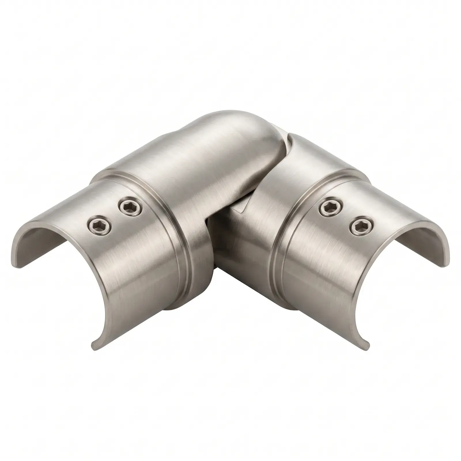Round Horizontal Adjustable Elbow for Cap Railing