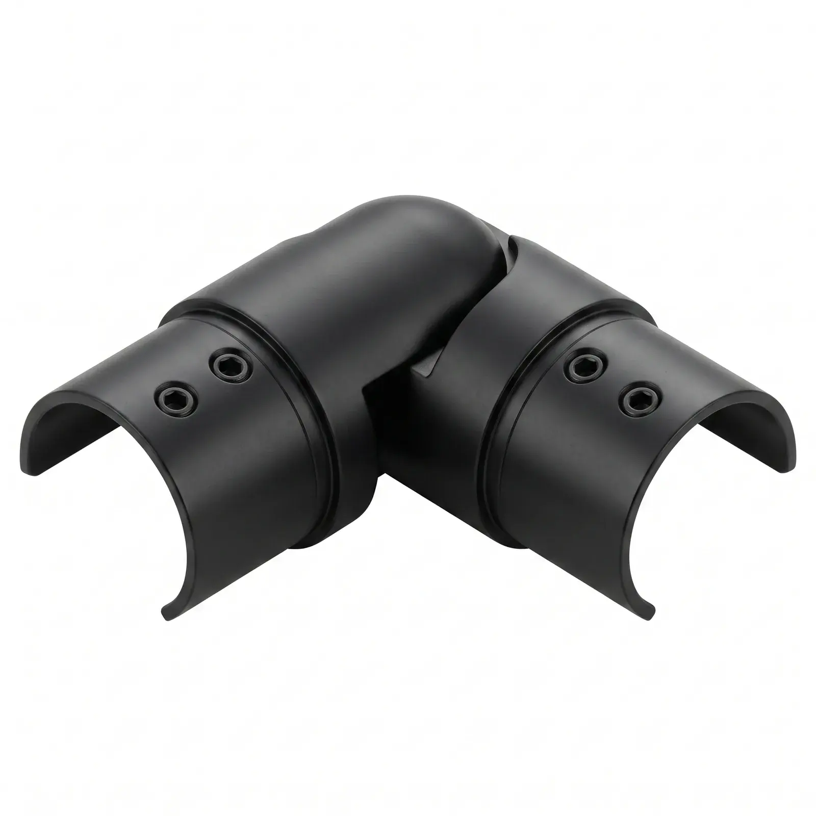 Round Horizontal Adjustable Elbow for Cap Railing — photo 4 of 4
