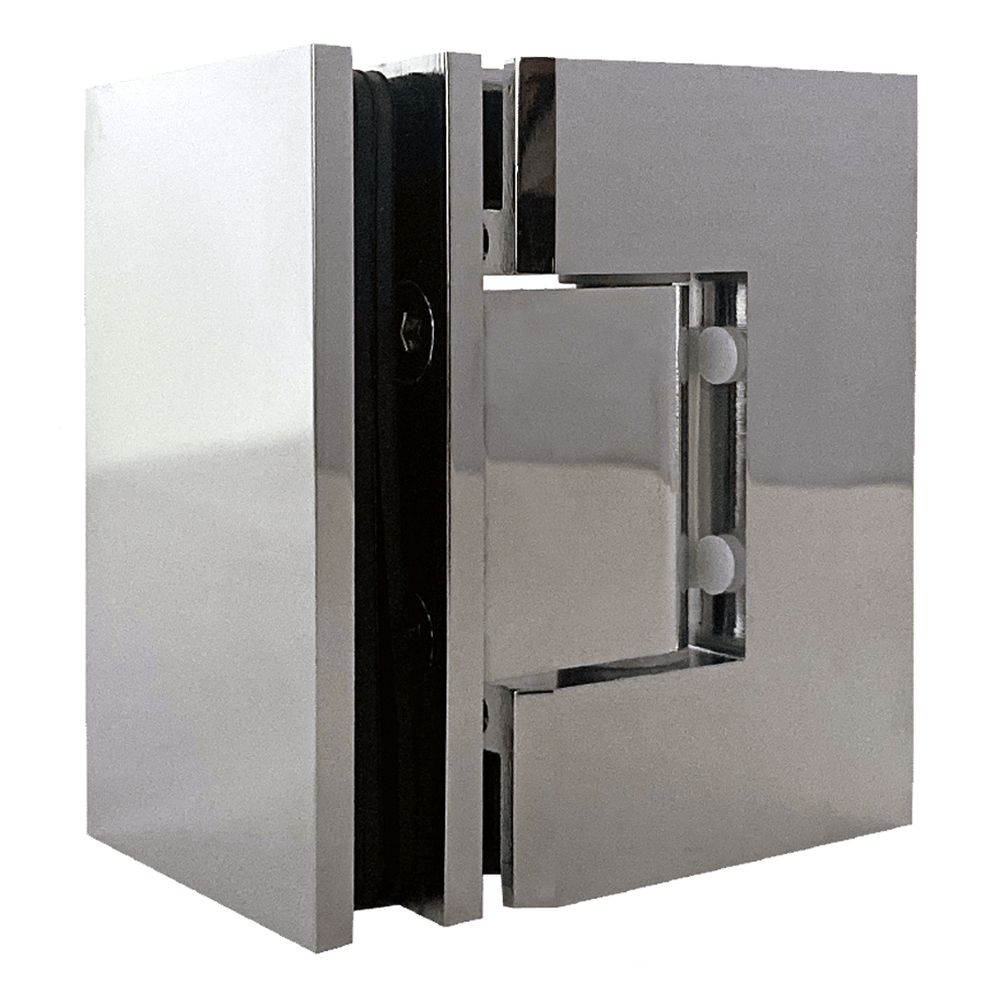 Glass to Glass 90 Degree Hinge (Carton 20 pcs)