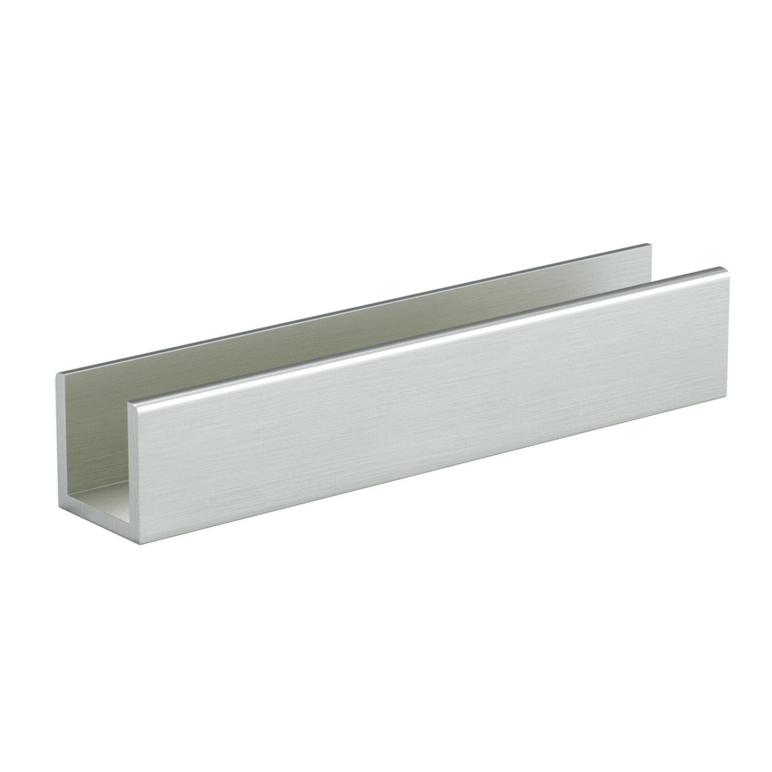 Aluminum U-Channel 1" X 1" - 120” Length